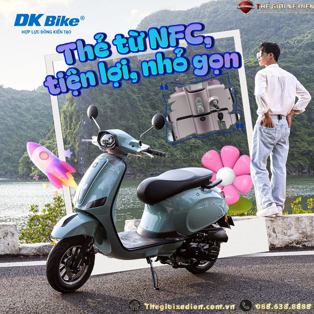 Xe chạy xăng 50cc DKBike