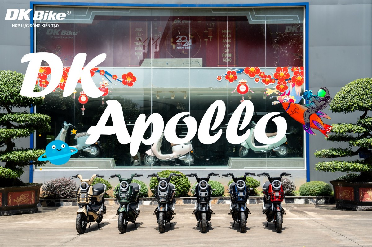 XE ĐIỆN DK APOLLO - BỪNG KHÍ PHÁCH ĐẬM PHONG CÁCH